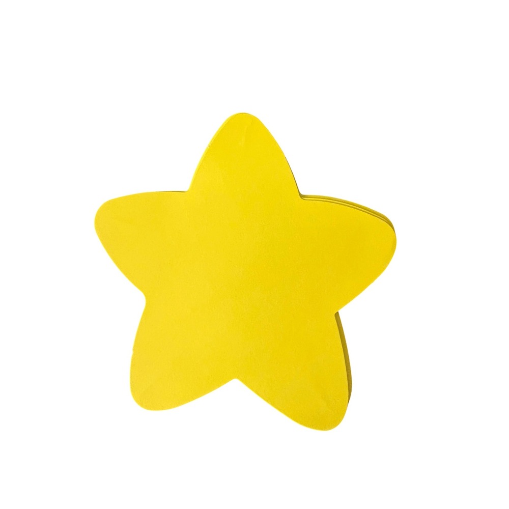 24 Yellow Star Bulletin Board Cutouts Classroom Decor‎ Craft Junk Journal Paper